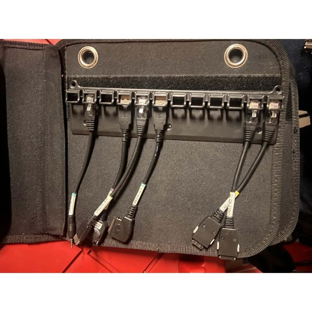 Electronic Phone Cable / Display Folder With Cables